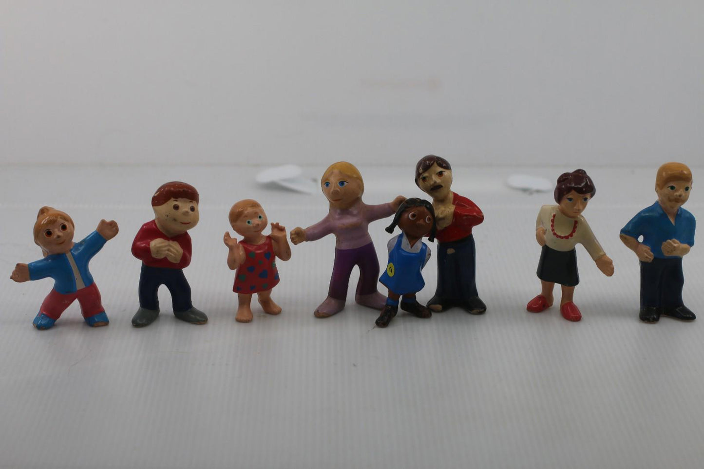 Lot de 8 figurines Passe-Partout vintage – Tous les personnages – Télé-Québec