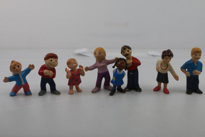 Lot de 8 figurines Passe-Partout vintage – Tous les personnages – Télé-Québec