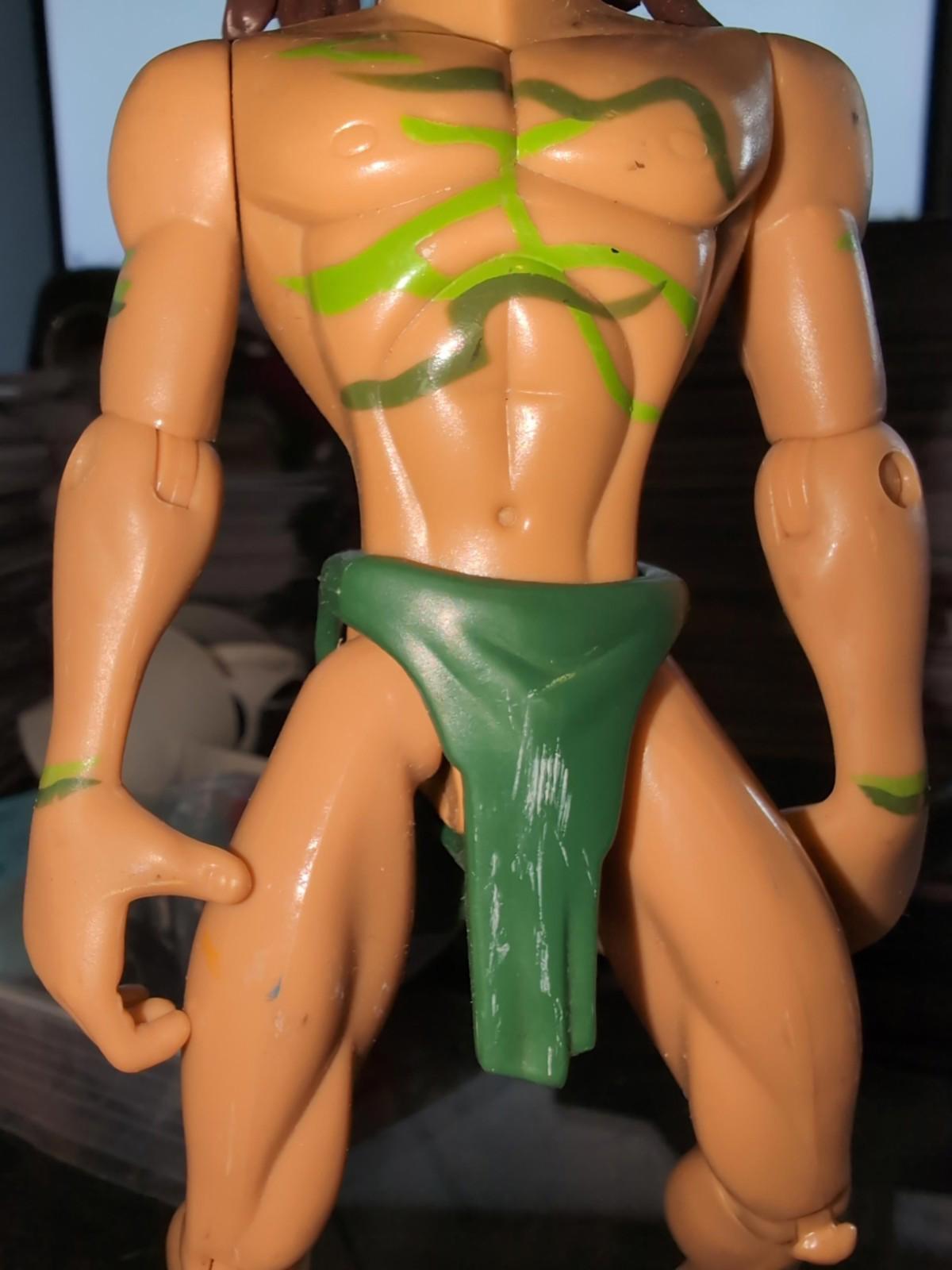 Disney Jungle Surfin' Tarzan 6.5" Action Figure 1999  Very Hard to find variant