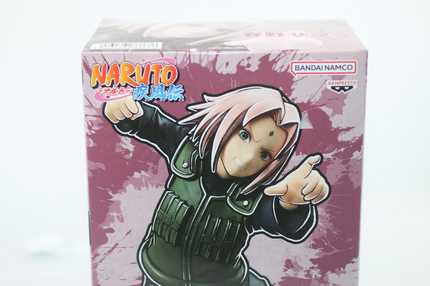 Naruto Shippuden Vibration Stars Haruno Sakura Ⅱ Figure Bandai Small Dent NEW