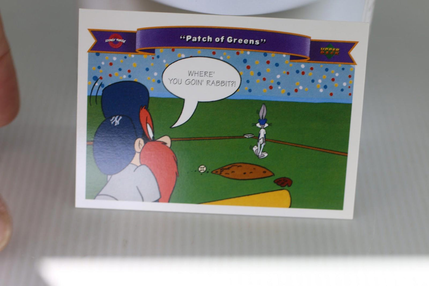 1991 Upper Deck Comic Ball 2 warner bros #140 Looney Tunes MLB Trading Card
