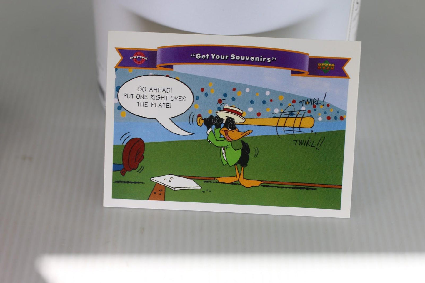 1991 Upper Deck Comic Ball 2 warner bros #182 Looney Tunes MLB Trading Card