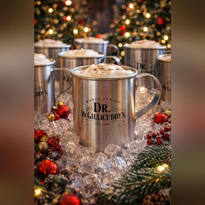 Dr. McGillicuddy’s World Famous Stainless Steel Mug – New in Box – Est. 1865 | P