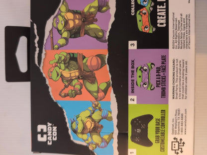 Donatello Combo Pack Turtles Shredder Revenge Candy Con Face Plate Nivkelodeon