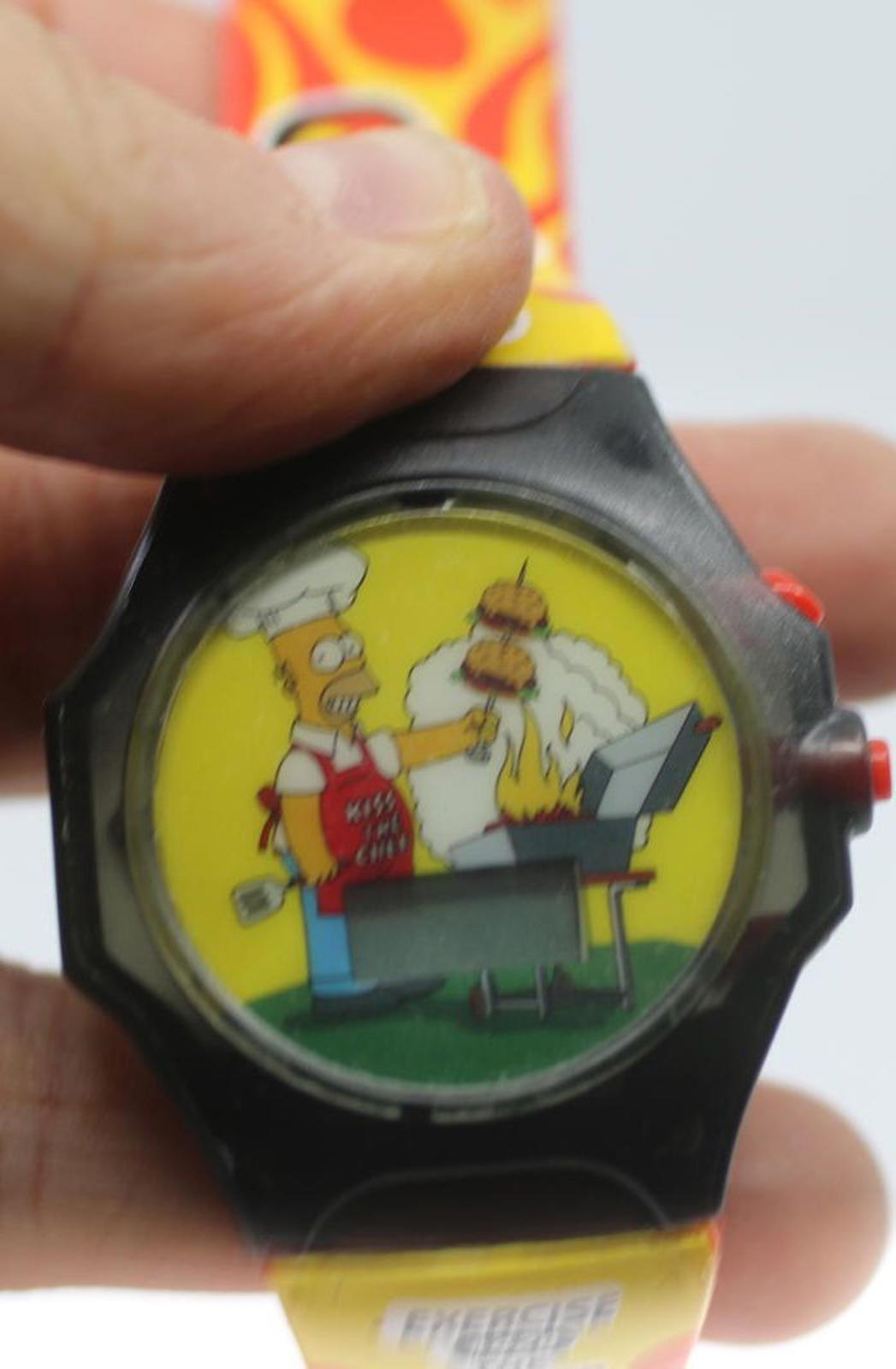 The Simpsons Homer Burger King Talking Watch Kids Meal kool