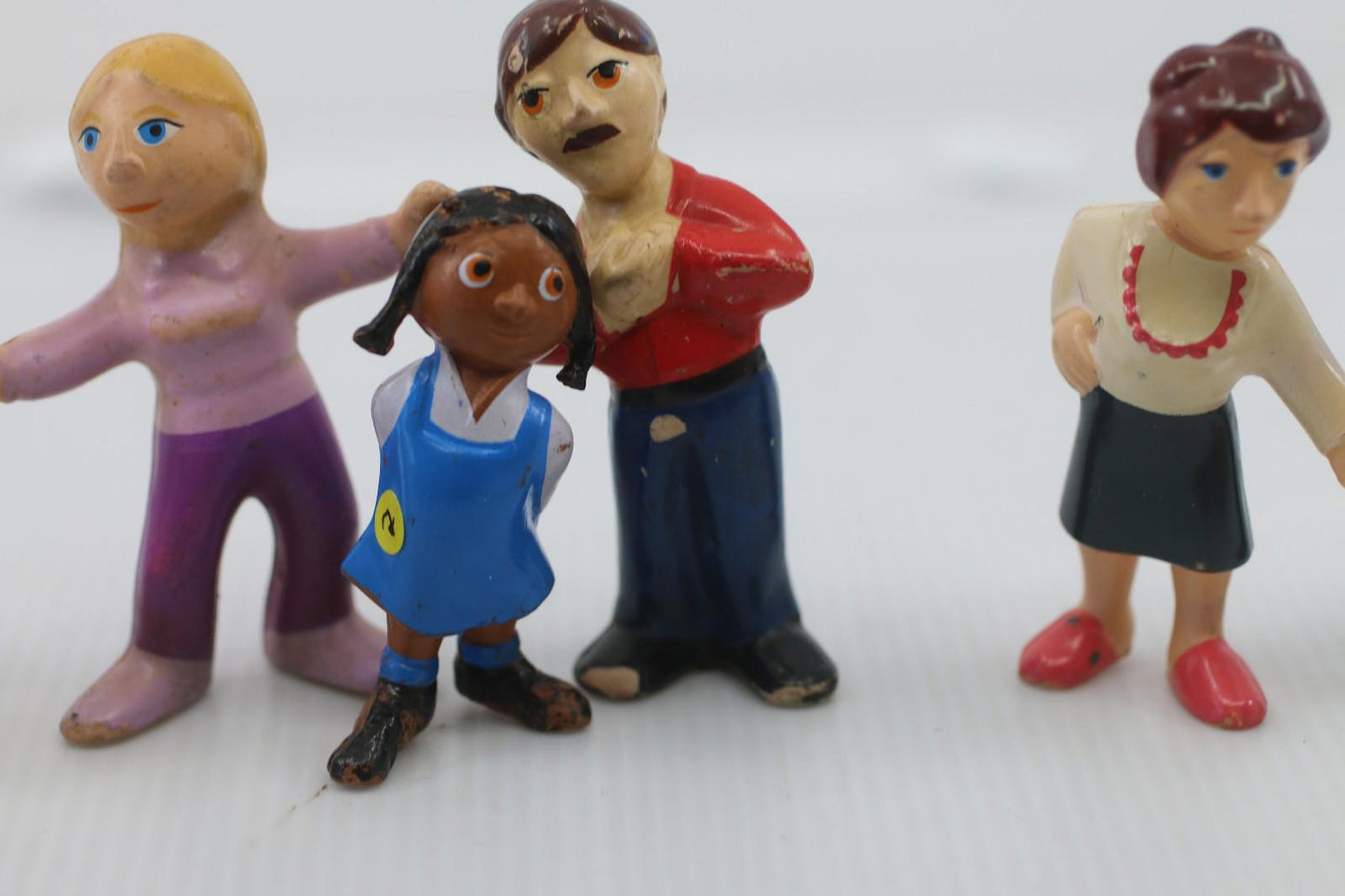 Lot de 8 figurines Passe-Partout vintage – Tous les personnages – Télé-Québec
