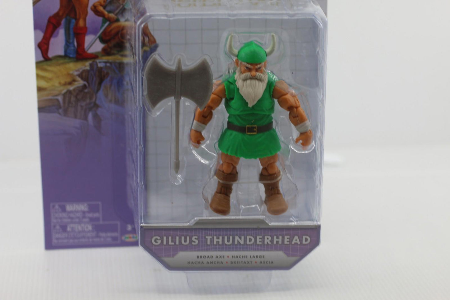 Golden Axe Gilius Thunderhead Jakks Pacific Exclusive Sega Genesis action Figure