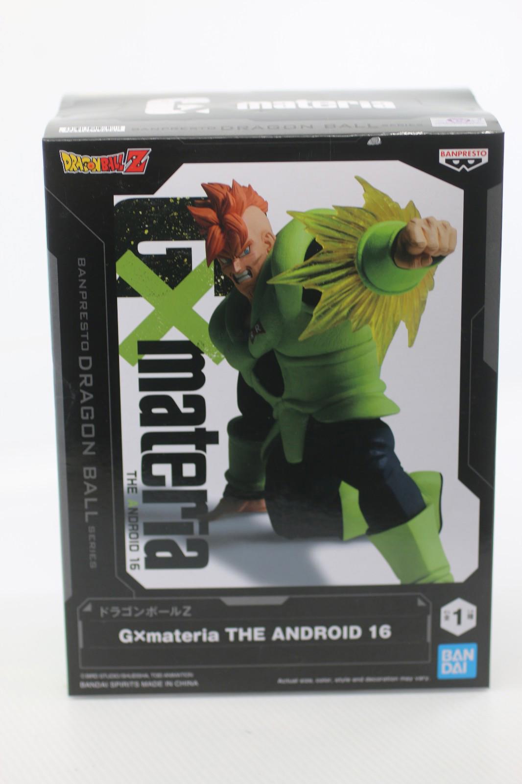 Banpresto Dragon Ball Z GXmateria The Android 16 Figure Statue Bandai Spirits