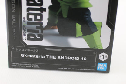 Banpresto Dragon Ball Z GXmateria The Android 16 Figure Statue Bandai Spirits