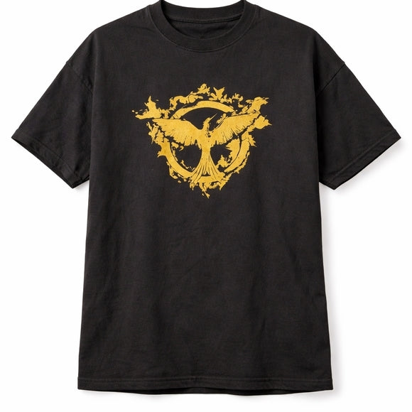 Hunger Games La Révolte Part 1 Women’s T-Shirt Medium Black French Promo