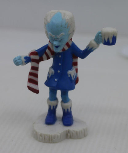 Vintage Care Bears Professor Cold Heart PVC Figure 1984 Miniature Mini