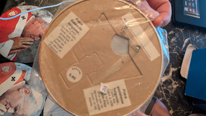 Vintage 1984 Pope John Paul II 6” Papal Visit Canada Commemorative buttons – Lot of 14