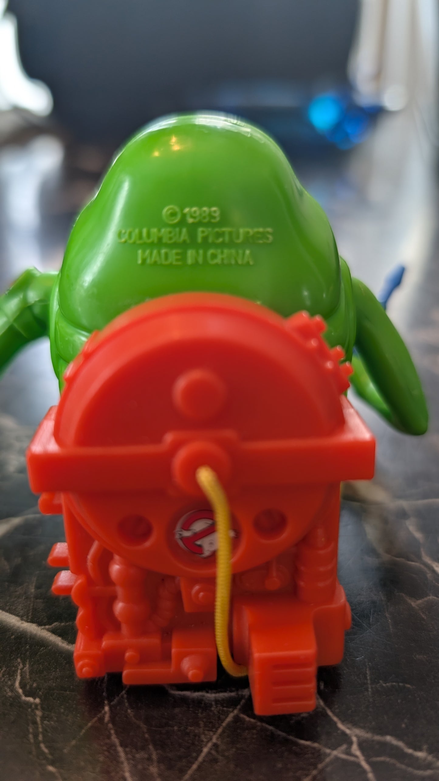 Kenner The Real Ghostbusters Figure Green Ghost Proton Pack Slimer (1989)