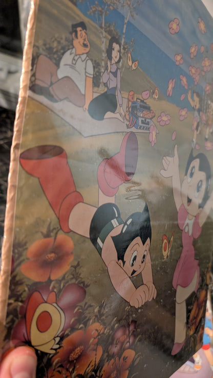 Vintage Astro Boy (Tetsuwan Atom) Anime Poster – Sealed, Rare CBC Licensed Print #2