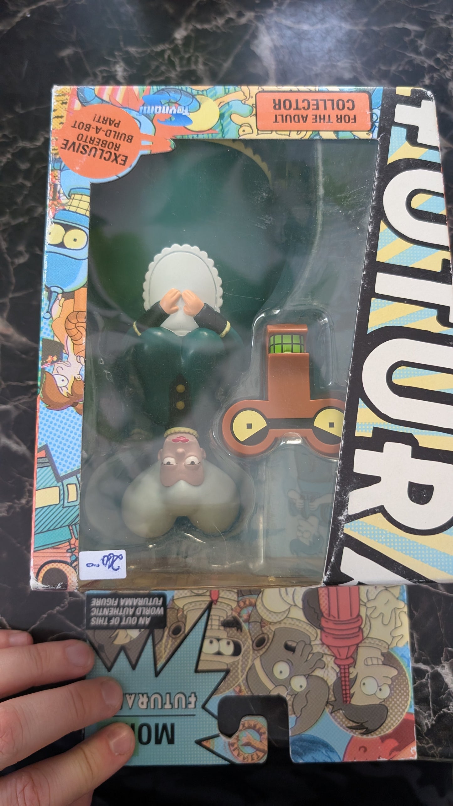 Futurama 2009 TOYNAMI Series MOM *Roberto Build-A-Bot* Action Figure NEW