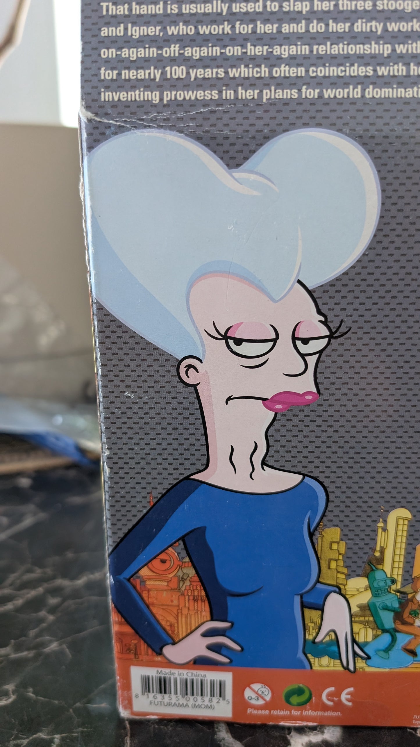 Futurama 2009 TOYNAMI Series MOM *Roberto Build-A-Bot* Action Figure NEW