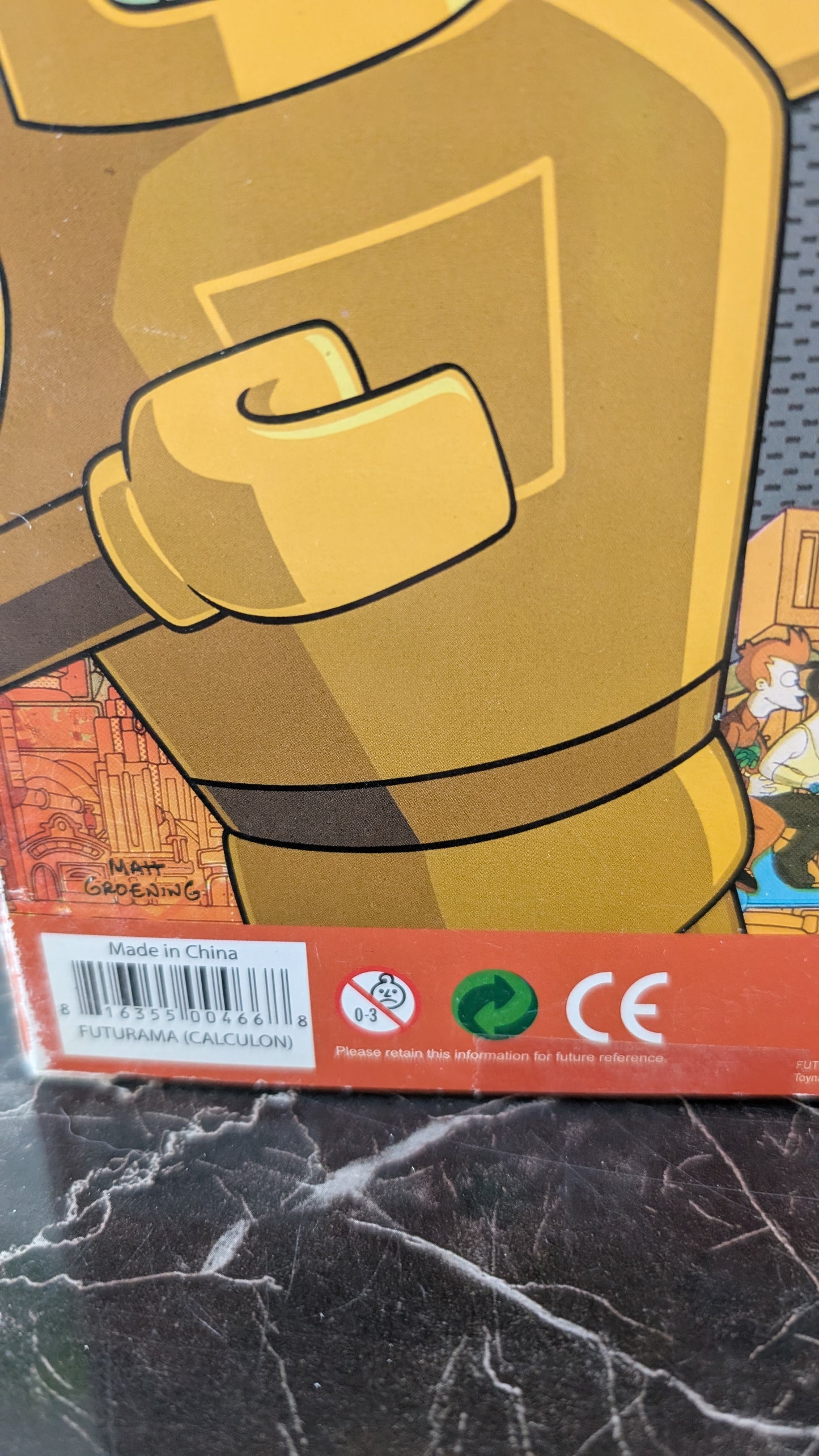 Toynami Futurama Calculon Action Figure Series 5 NEW SEALED - Very Rare