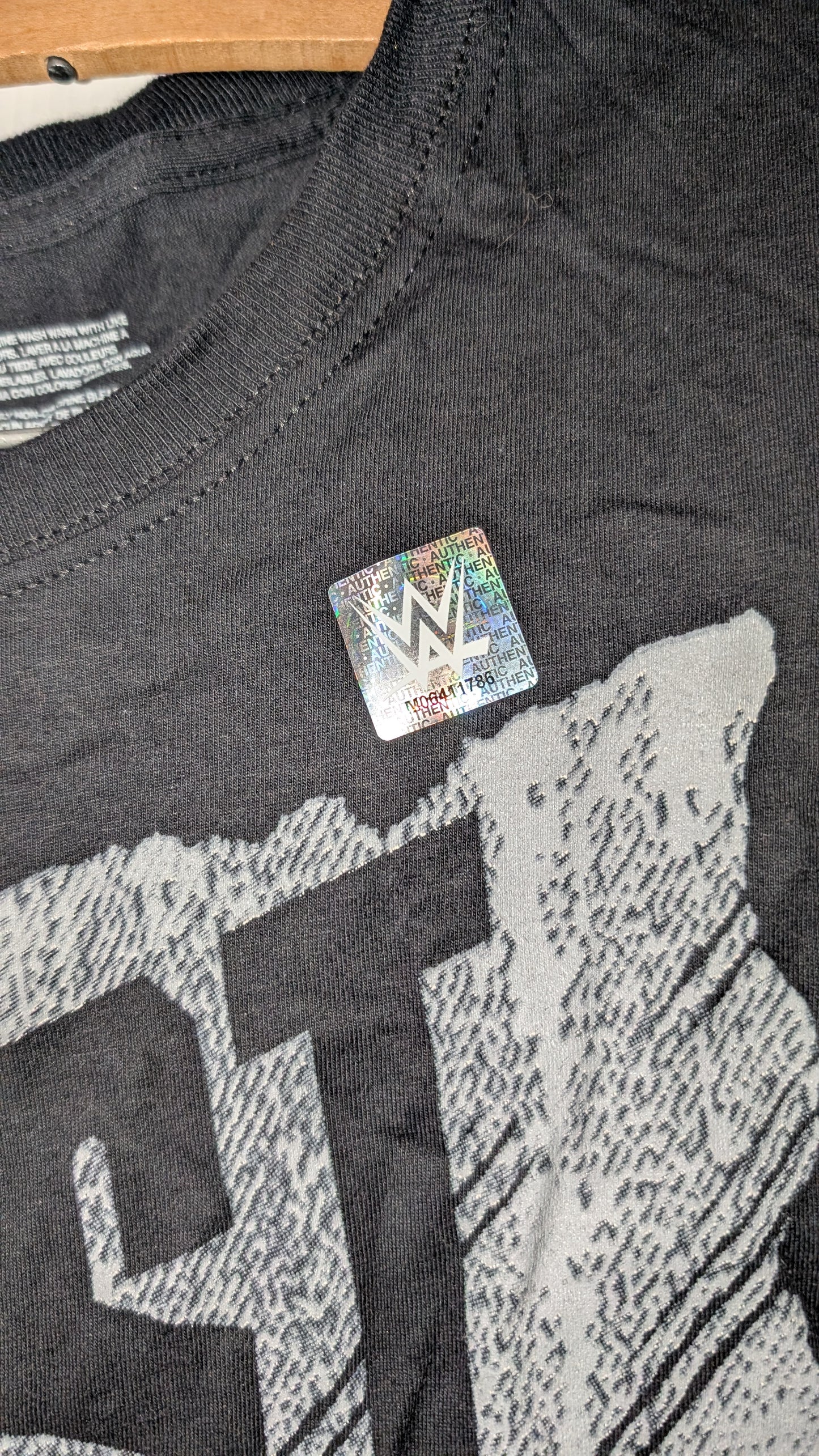 WWE Authentic “Just Keep Fighting” KO Kevin Owens T-Shirt Black XL Official