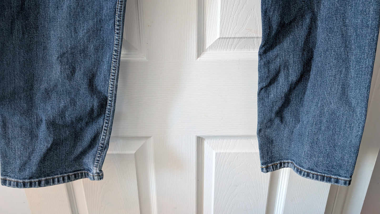 Levi’s 505 Regular Fit Jeans Men’s W36 L29 Blue Straight Leg Denim Zip Fly