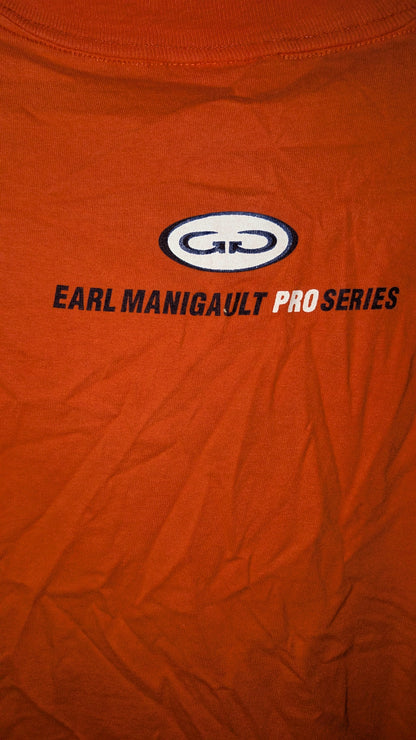GOATGEAR 1963 New York T-Shirt Orange XL Earl Manigault Pro Series