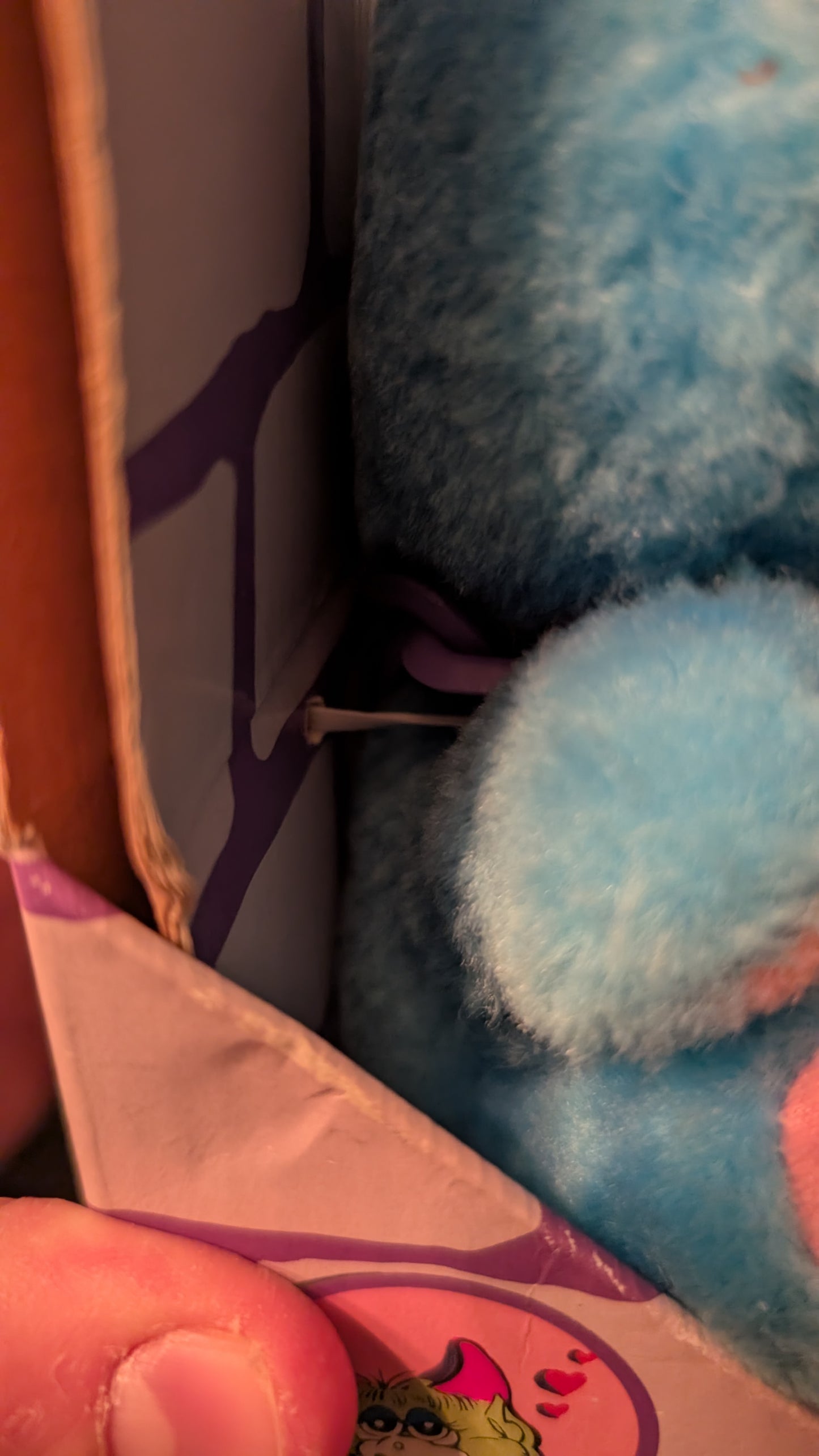 Vintage 1980s Kuddlee Uglee Monster Plush w/ Chain – Original Box – Tara Toys