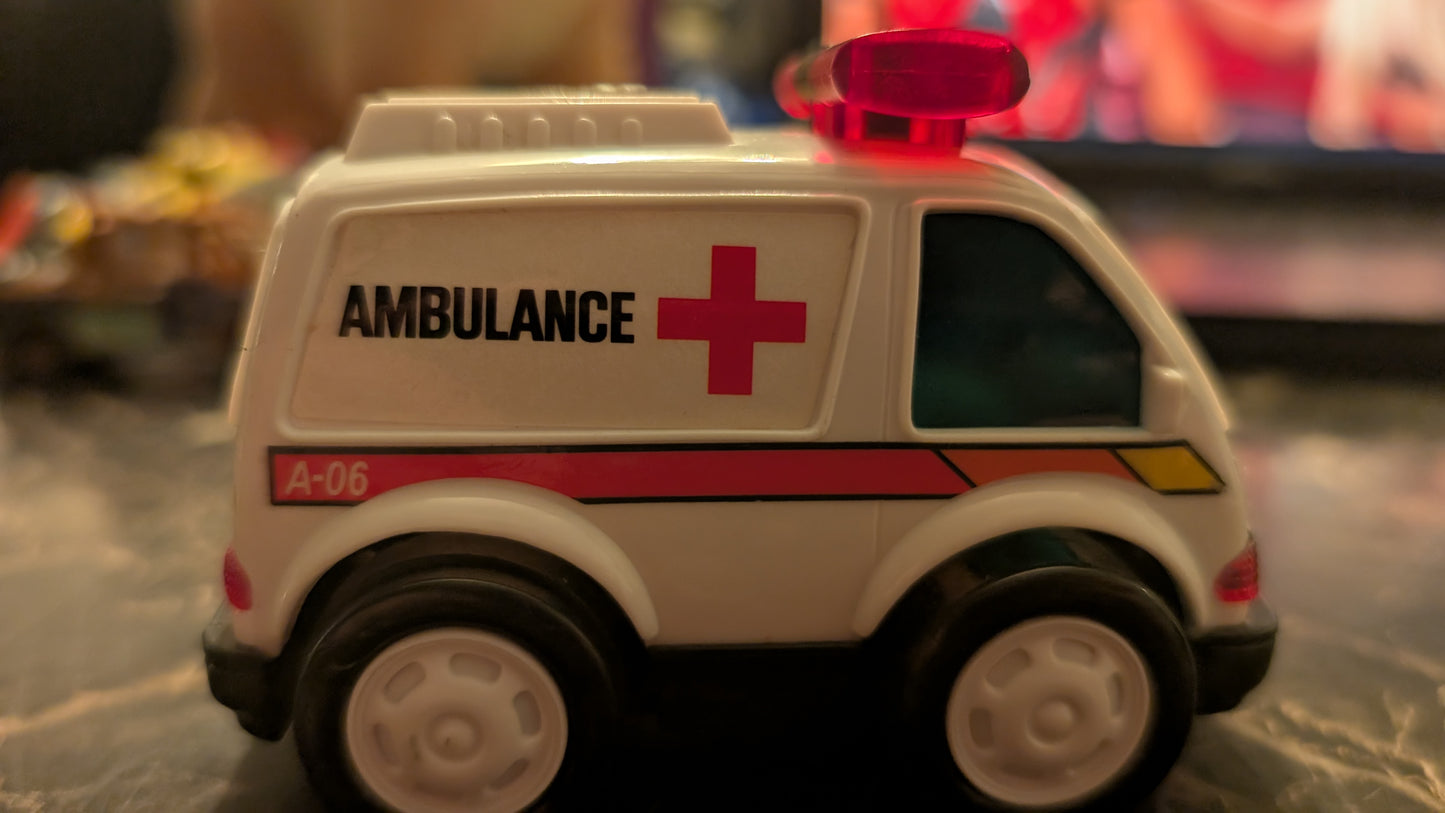 ELC Early Learning Centre Ambulance A-06 Toy Vehicle – Made in China – Preschool