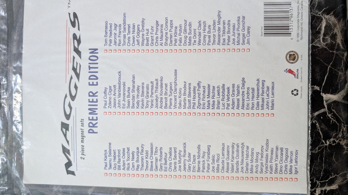 Brett Hull St. Louis Blues Collectible Magnet – NHL Premier Edition – Sealed