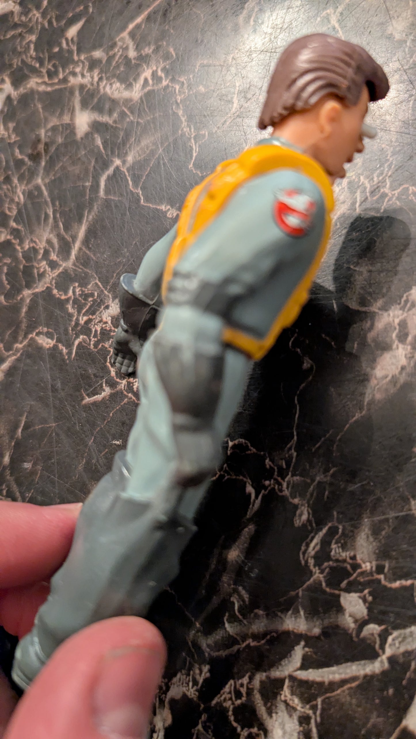 Peter Venkman Vintage Kenner The Real Ghostbusters Fright Features Action Figure