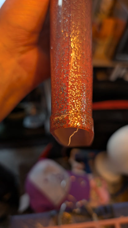 👟Girls Kids Glitter Rain Boots Pink Green Ombre Waterproof Rubber Toddler Size 12