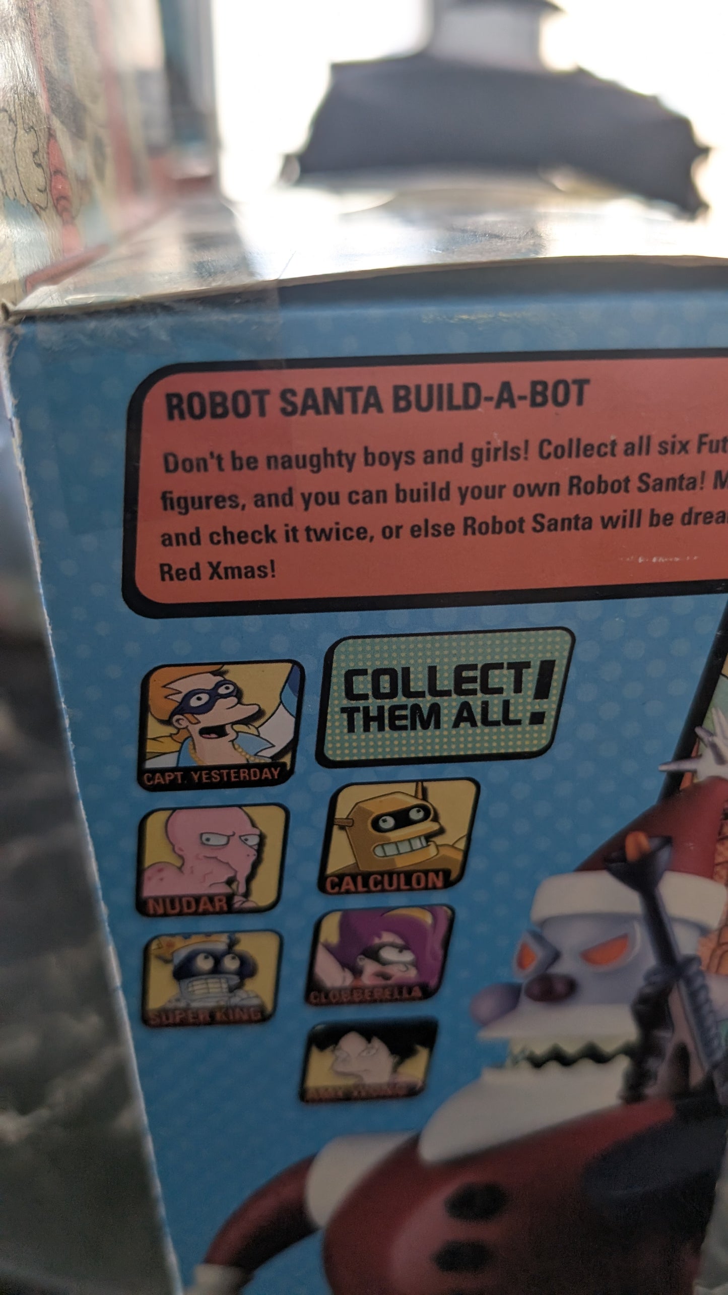 Toynami Futurama Calculon Action Figure Series 5 NEW SEALED - Very Rare