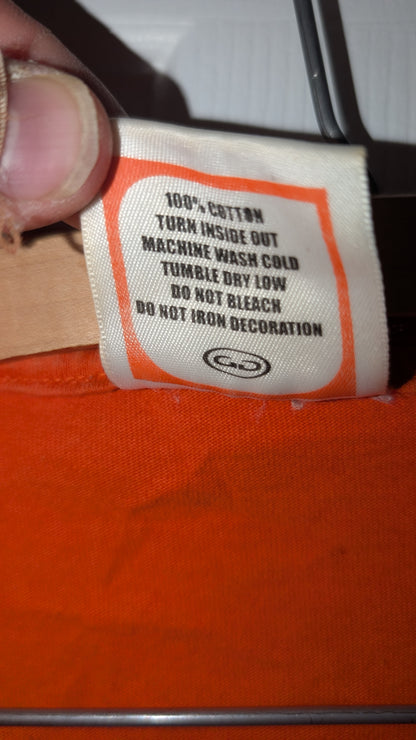 GOATGEAR 1963 New York T-Shirt Orange XL Earl Manigault Pro Series