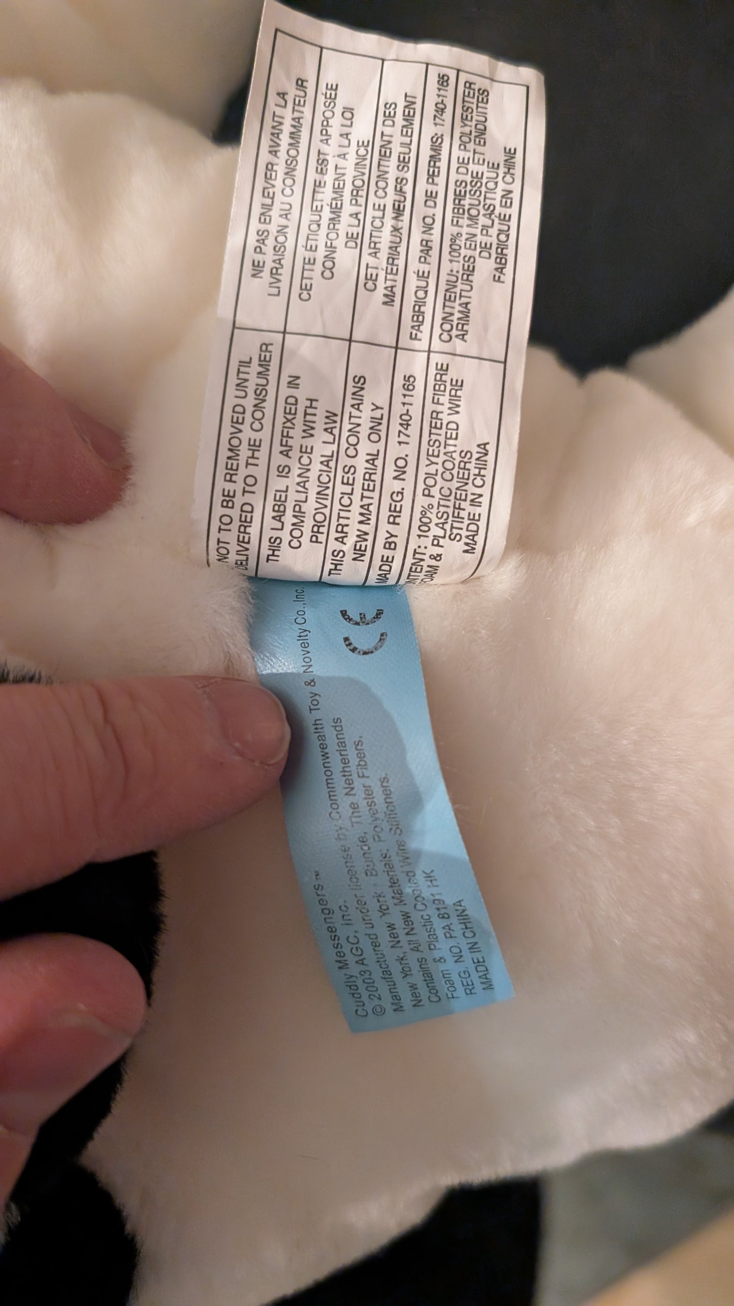 Vtg Cuddly Messengers Fido Dog Plush w/ Flower & Leash 22” 2003 Stuffed Toy