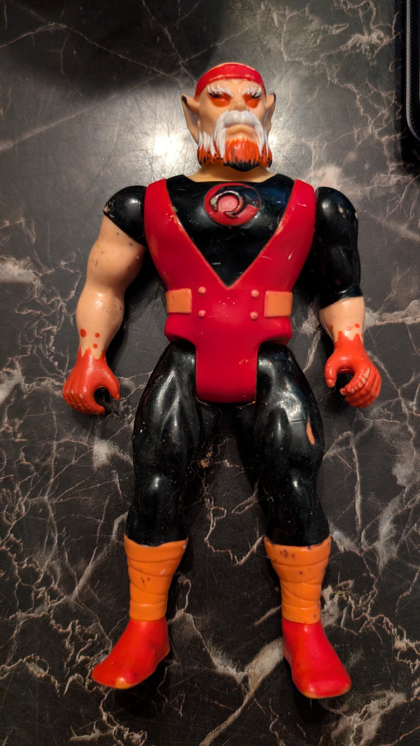 Vintage LJN ThunderCats 1987 Action Figure Lynx-O Rare Works