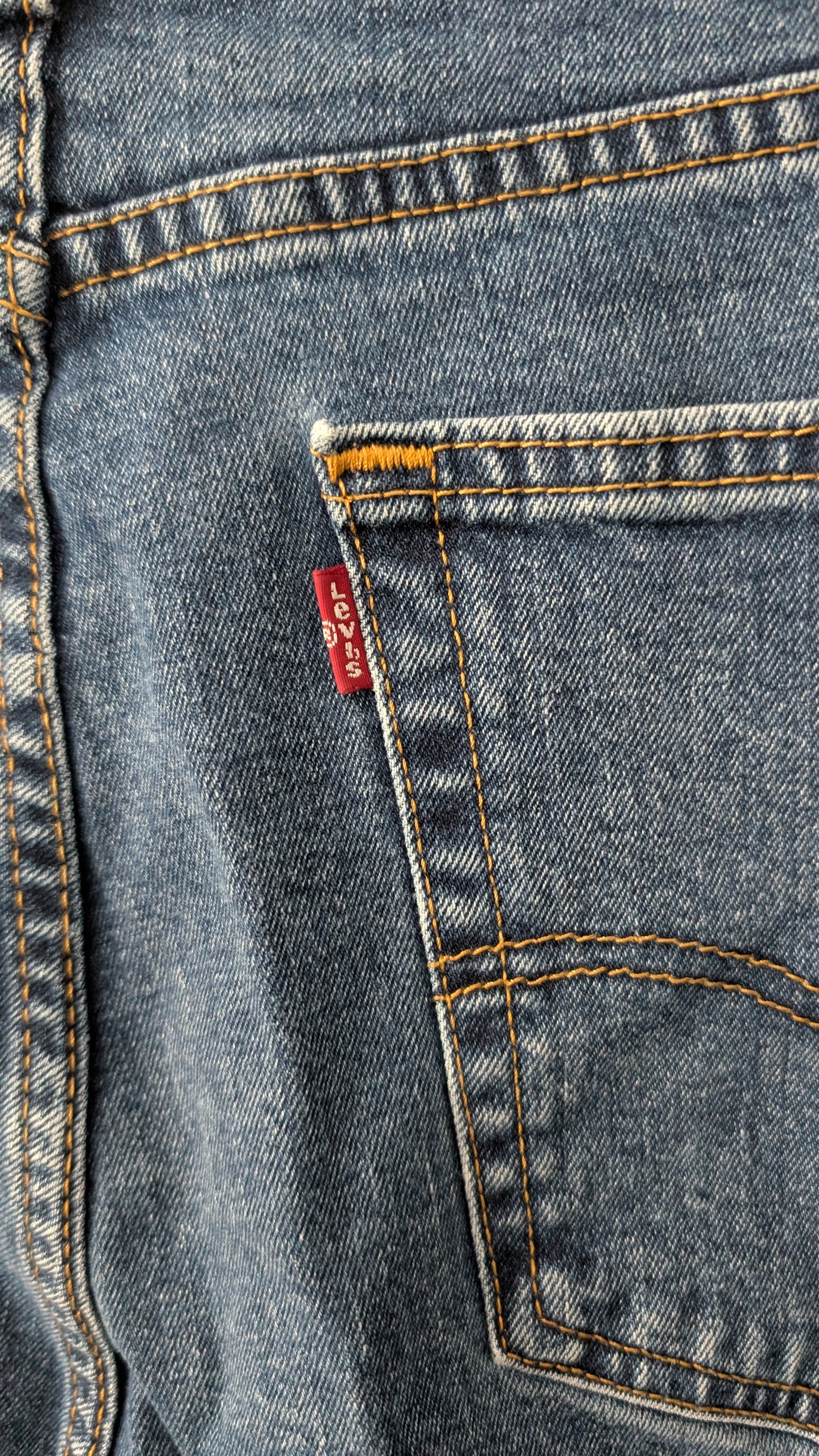 Levi’s 505 Regular Fit Jeans Men’s W36 L29 Blue Straight Leg Denim Zip Fly