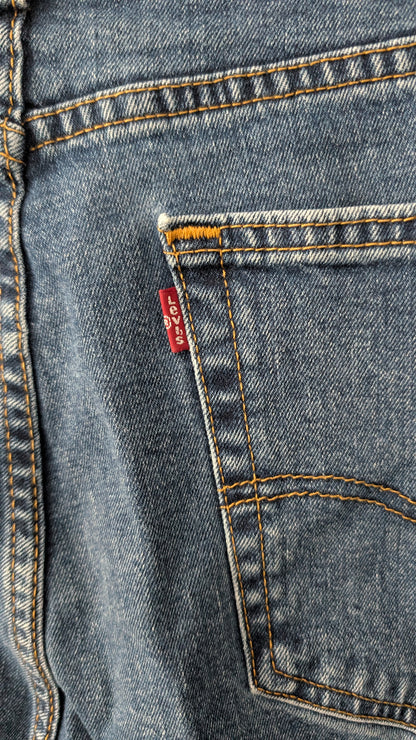 Levi’s 505 Regular Fit Jeans Men’s W36 L29 Blue Straight Leg Denim Zip Fly