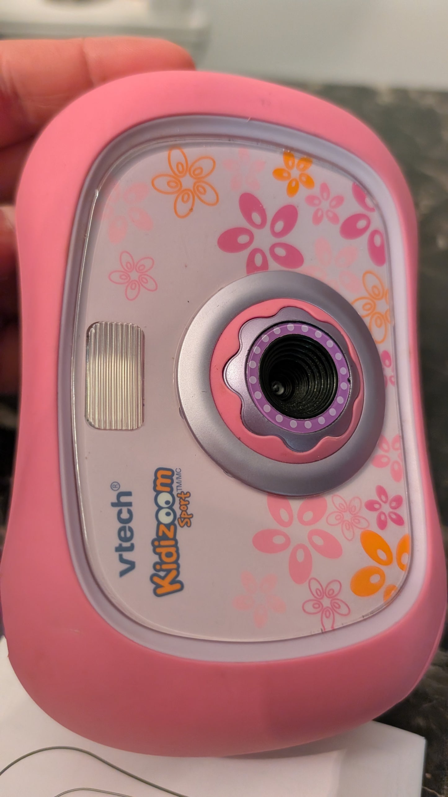 VTech Kidizoom Sport Pink Digital Camera for Kids w/ Manual & USB Cable