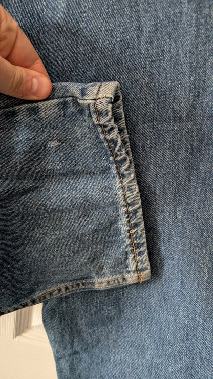 Levi’s 550 Relaxed Fit Jeans W32 L30 Blue Denim Original Riveted Pants