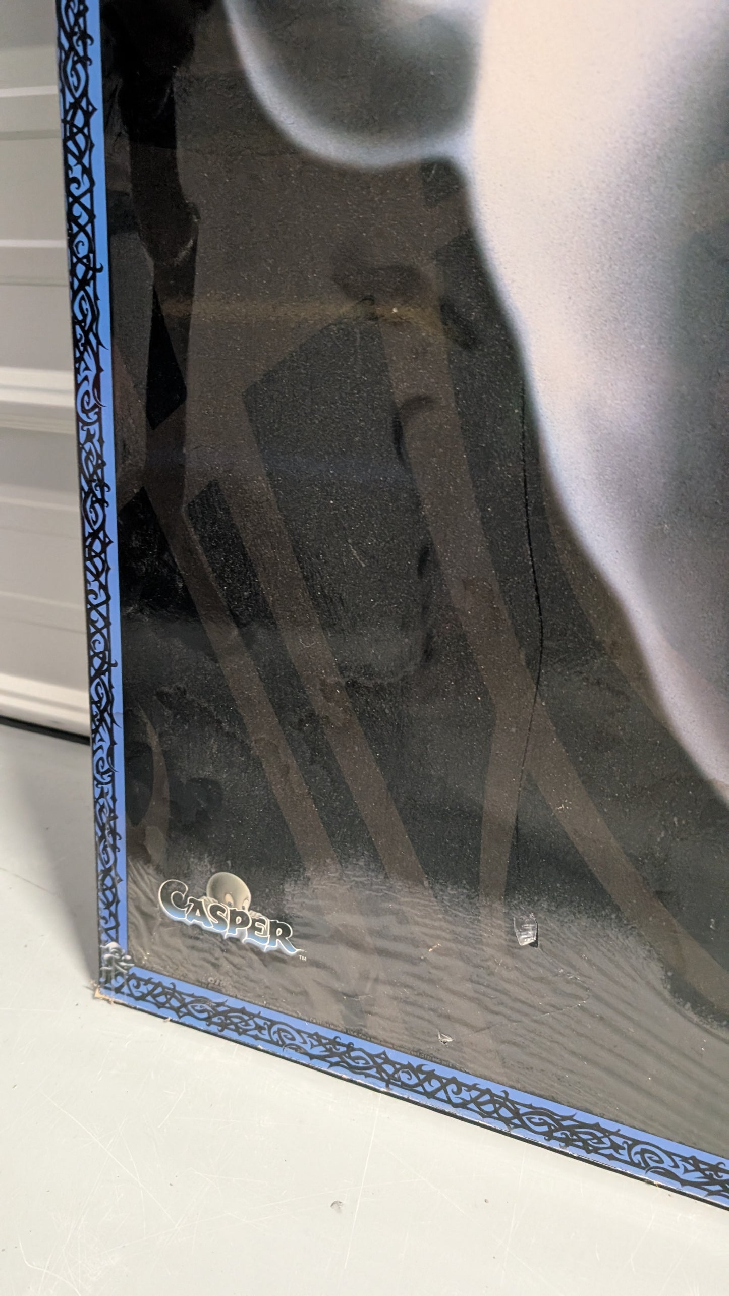 Vintage Casper The Friendly Ghost Wood Panel Wall Art Large Poster Size