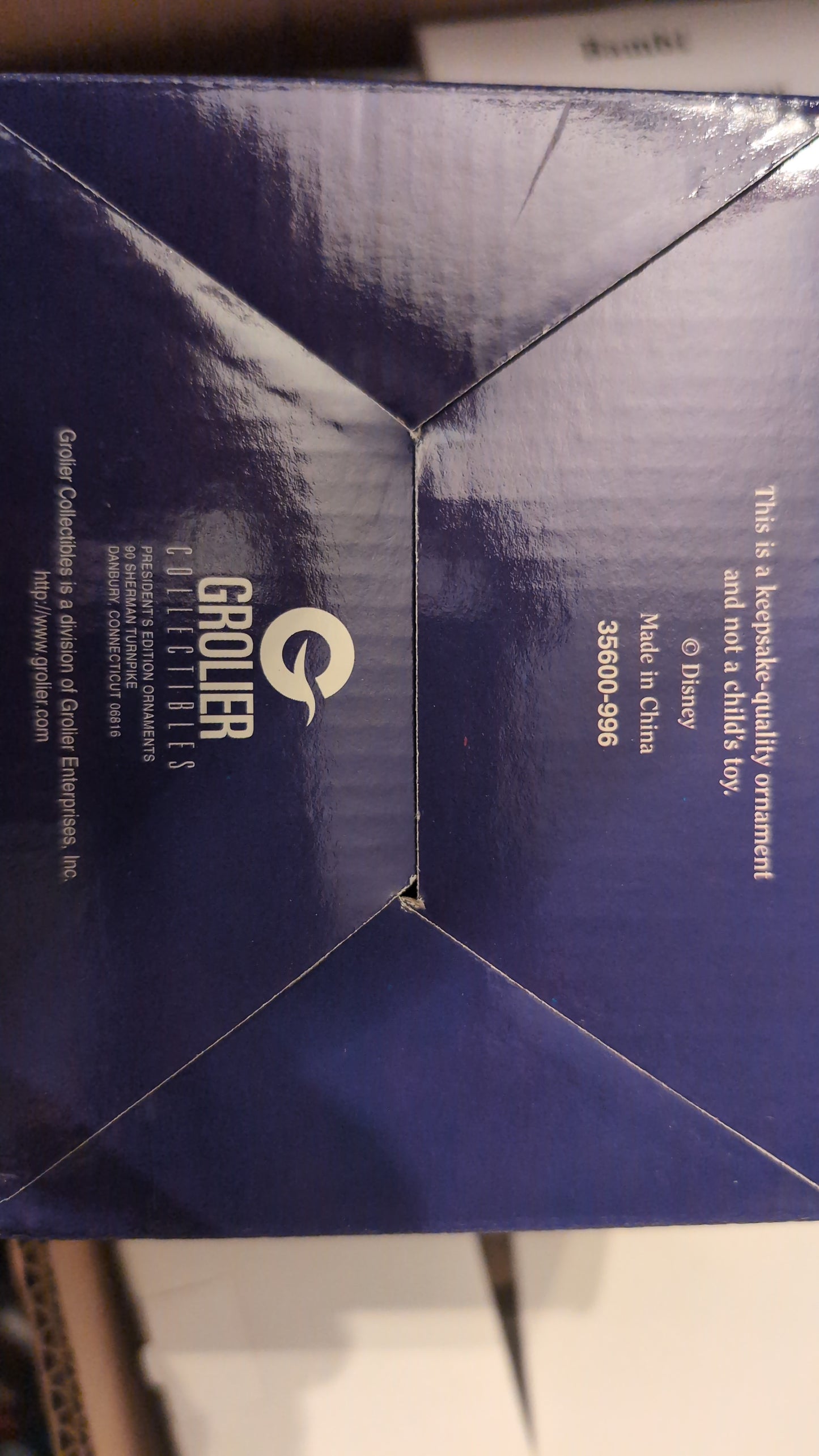 Grolier Presidents Edition Disney Alice Christmas Ornament 35600 996 Collectible #2