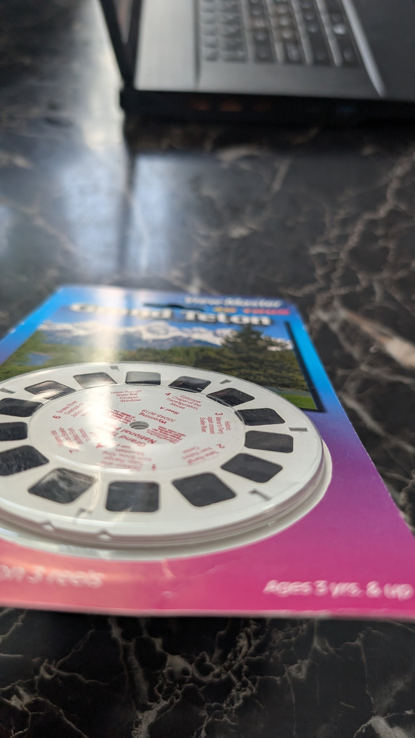 View-Master 3D Tour Reels – Grand Teton National Park – 21 Pictures – New Sealed