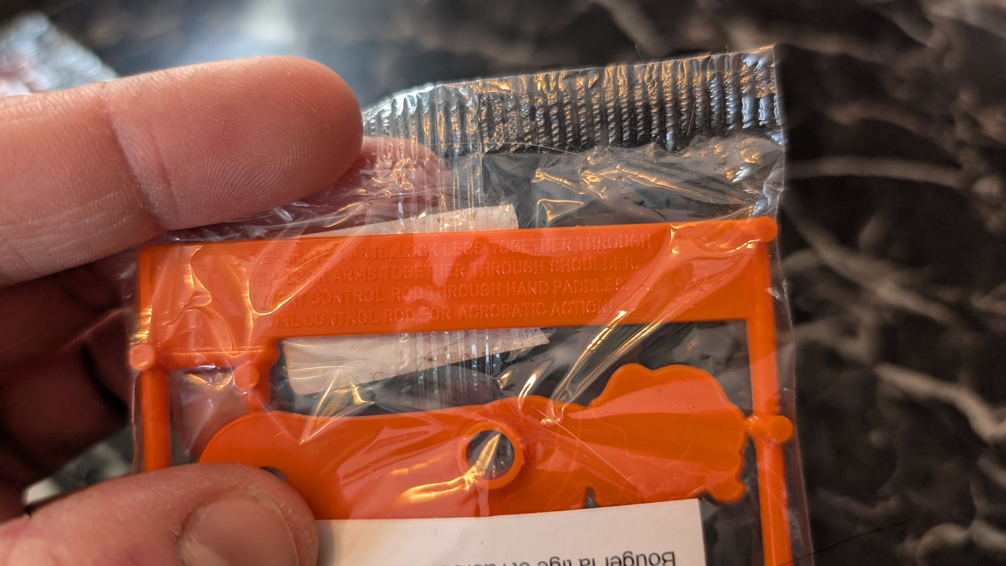 McDonald’s Acrobate 1987 Canada Happy Meal Toy NEW Sealed Uncut Sprue