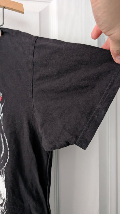 Slayer Skull Graphic T-Shirt Black Size Medium Official Licensed Metal Band Tee