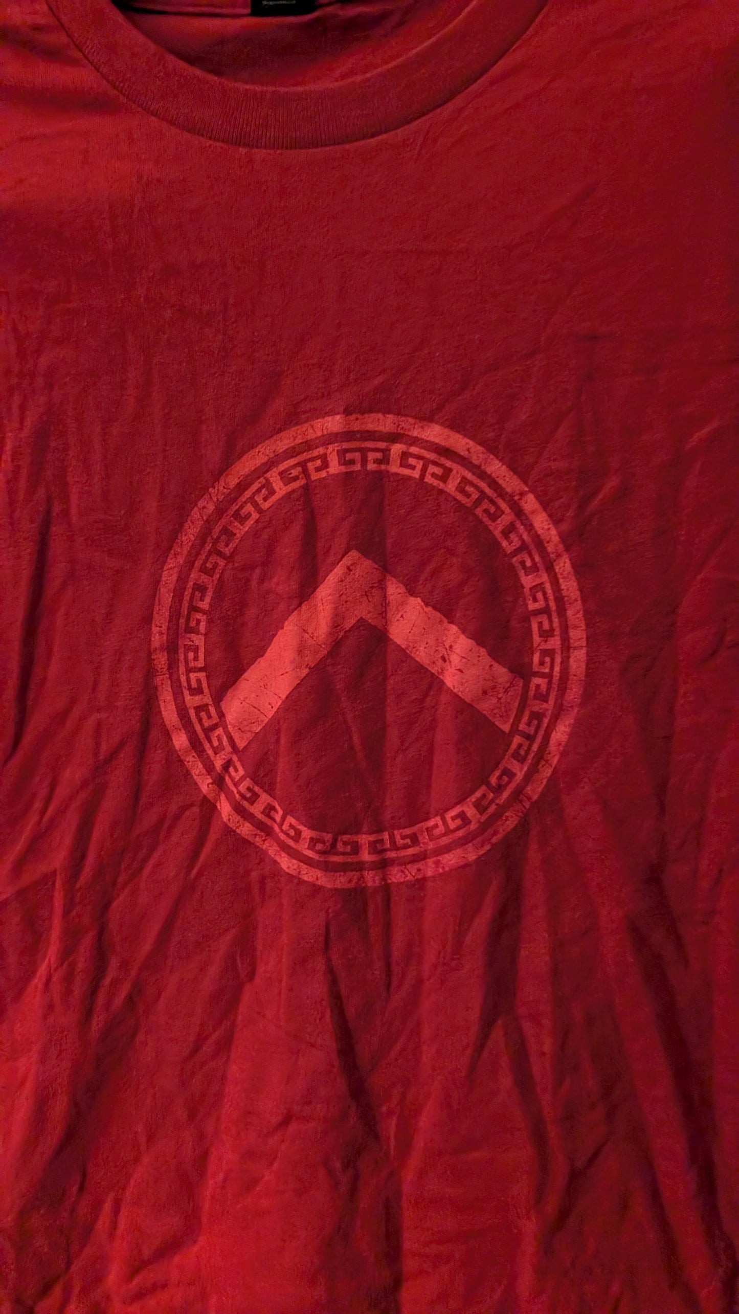 Ubisoft Quebec Assassin’s Creed Dev Team T-Shirt Red Abstergo Logo Anvil S