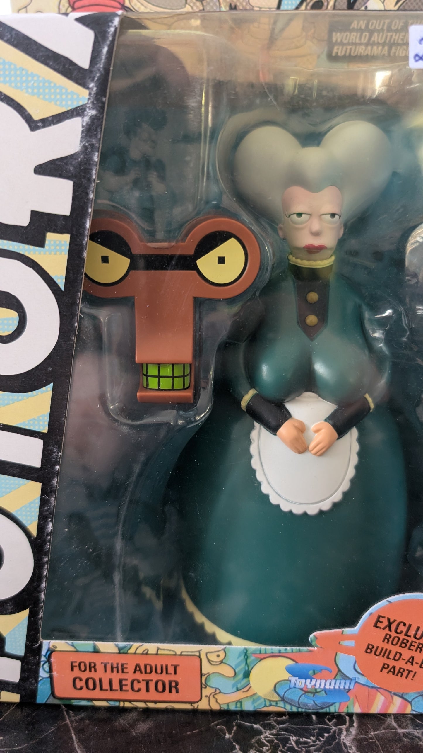 Futurama 2009 TOYNAMI Series MOM *Roberto Build-A-Bot* Action Figure NEW