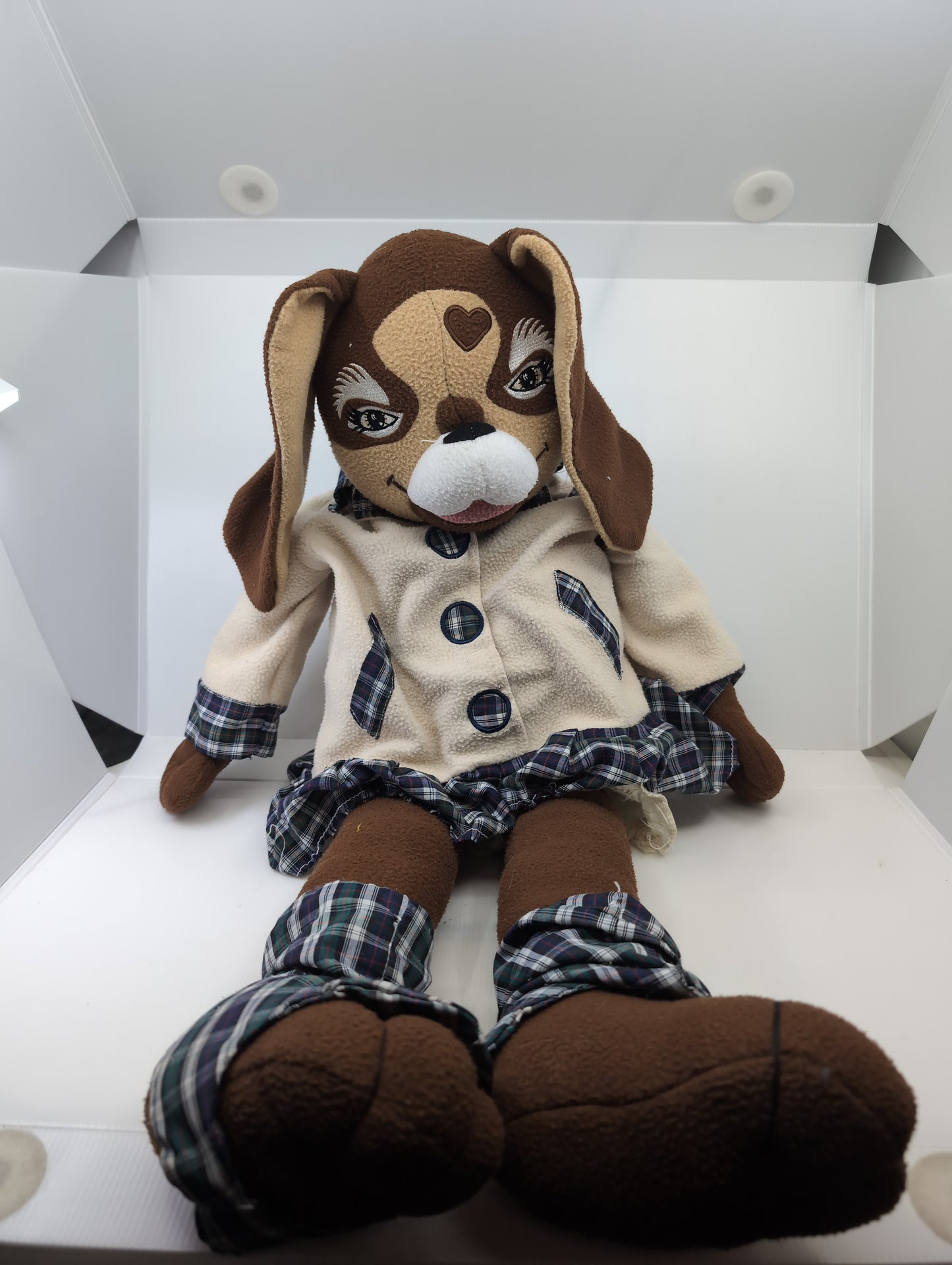 Cornemuse peluche plush toy Jouet série télévisé Vintage 28 inches