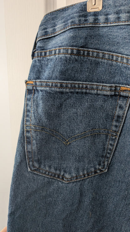 Levi’s 550 Relaxed Fit Jeans W32 L30 Blue Denim Original Riveted Pants