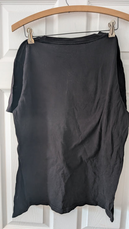 Slayer Skull Graphic T-Shirt Black Size Medium Official Licensed Metal Band Tee