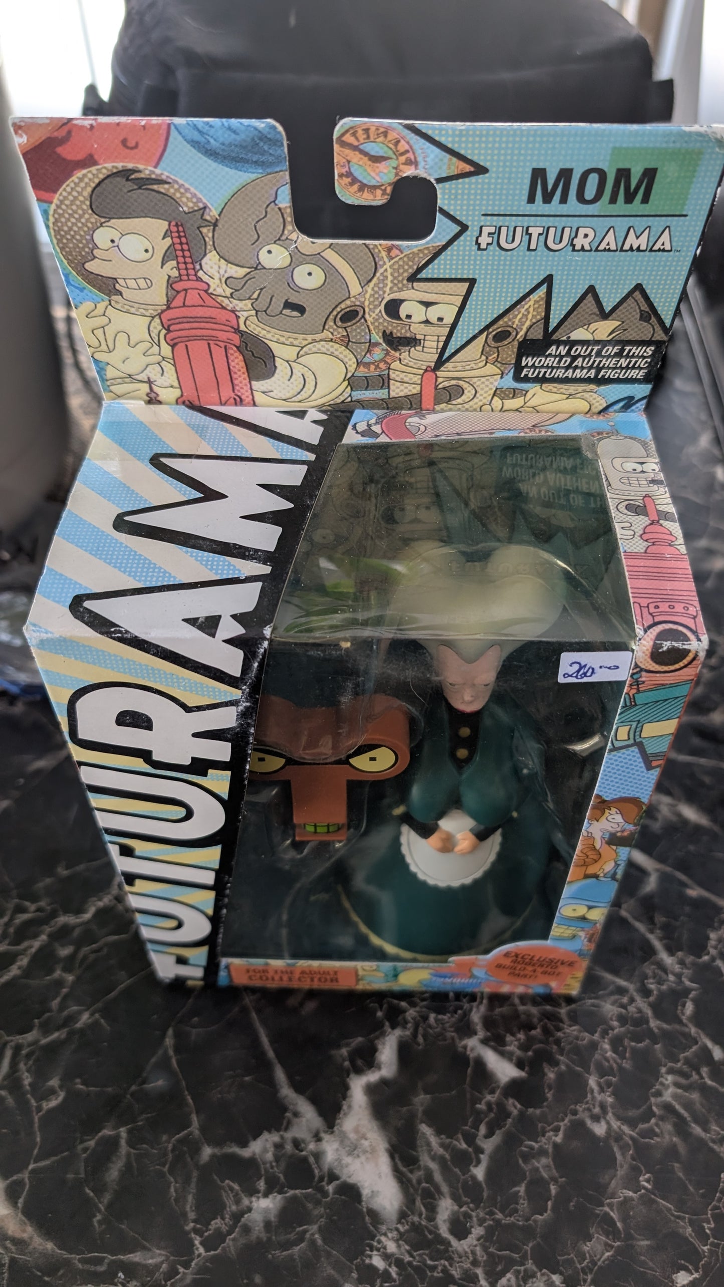 Futurama 2009 TOYNAMI Series MOM *Roberto Build-A-Bot* Action Figure NEW