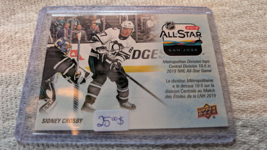 2019-20	Tim Hortons	All-Star San Jose	Sidney Crosby		SE-6	Pittsburg Penguins french&english
