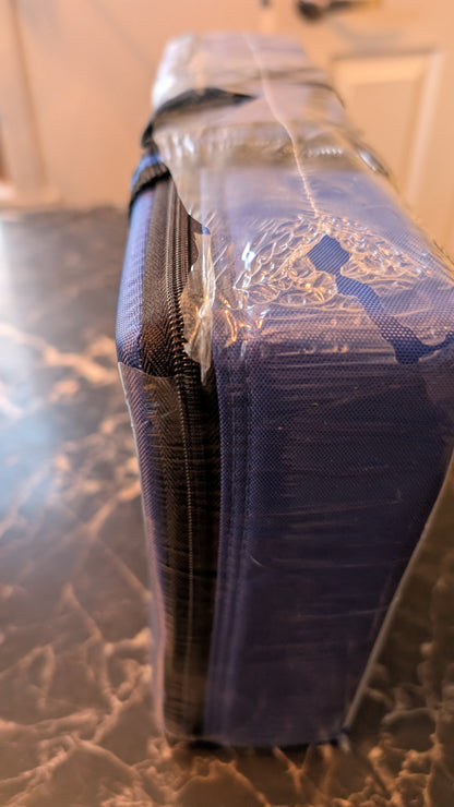 Vintage 1980s Tape Mate Cassette Tape Carrying Case Holds 30–48 Tapes Adjustable Strap